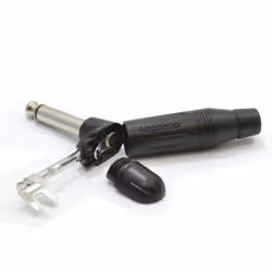 kenable 008630 connecteur de fils 6.35mm Noir
