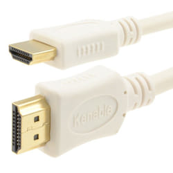 kenable 008696 câble HDMI 0,25 m HDMI Type A (Standard) Blanc