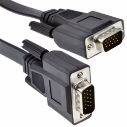 kenable 009210, 3 m, VGA (D-Sub), VGA (D-Sub), Mâle, Mâle, Noir