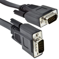 kenable 009211 câble VGA 5 m VGA (D-Sub) Noir