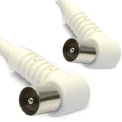 kenable 009249 câble coaxial 4 m RF Blanc