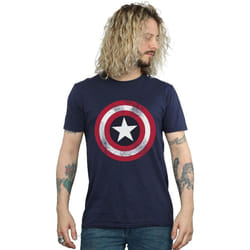 Marvel - T-shirt - Homme (Bleu marine)