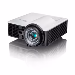 Optoma ML1050ST+ vidéo-projecteur Projecteur à focale courte 1000 ANSI lumens DLP WXGA (1280x800) Compatibilité 3D Noir, Blanc