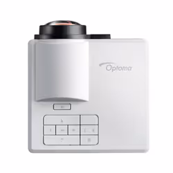 Optoma ML1050ST+ vidéo-projecteur Projecteur à focale courte 1000 ANSI lumens DLP WXGA (1280x800) Compatibilité 3D Noir, Blanc - Vue supplémentaire 5
