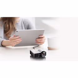 Optoma ML1050ST+ vidéo-projecteur Projecteur à focale courte 1000 ANSI lumens DLP WXGA (1280x800) Compatibilité 3D Noir, Blanc - Vue supplémentaire 8
