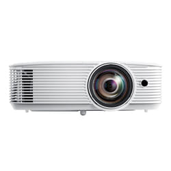 Optoma H117ST vidéo-projecteur Projecteur à focale courte 3800 ANSI lumens DLP WXGA (1280x800) Compatibilité 3D Blanc
