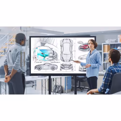 Optoma 3752RK Écran plat interactif 75" LED Wifi 400 cd/m² 4K Ultra HD Noir Écran tactile Intégré dans le processeur Android 11 - Vue supplémentaire 13