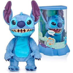 Peluche animatronique - WOW! Stuff - Stitch - 457 cm - Plus de 100 combinaisons daction - Douce et câline