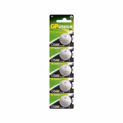 GP Batteries Lithium Cell CR2450, Batterie à usage unique, CR2450, Lithium, 3 V, 610 mAh, 10 année(s)