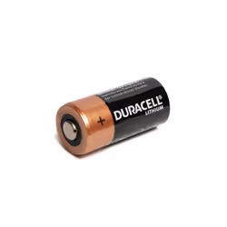 Pile DL123 / CR17345 DURACELL Désignation CR123A Référence CEI CR17345 Système électrochimique Piles Lithium Diamètre (mm) 17 ...