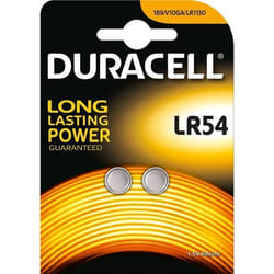 Duracell Lot de 2 piles alcaline LR54