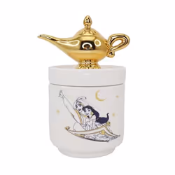 Boîte à bijoux - HALF MOON BAY - DISNEY ALADDIN - Lampe du Génie - Collection adulte - Design rétro
