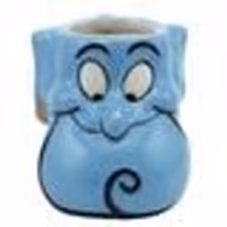 Pot de fleurs Dolomite Bleu 150 ml - Half Moon Bay - Asymétrique - Percé