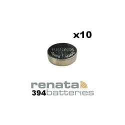 Renata 394 SR936SW Lot de 10 piles bouton pour montre 155 V