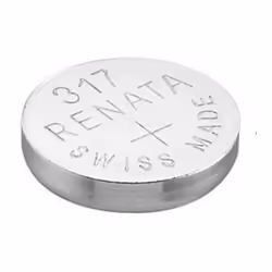 1x Renata Pile de Montre 0% Mercure Oxyde d’Argent 317 (SR516SW)