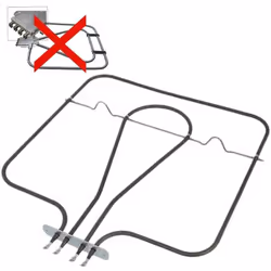Résistance inférieure 1500W pour four, cuisinière CANDY, SIEMENS, BOSCH, ROSIERES, HOOVER, IBERNA, NEFF. Un four à alimentati ...