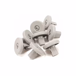 Lot de 8 roulettes panier inférieur compatible pour lave-vaisselle ARTHUR MARTIN ELECTROLUX, ELECTROLUX, FAURE, AEG, ARTHUR M ...