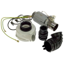 Whirlpool - Ensemble résistance capot pompe de cyclage d'origine (480131000096, 481010518499) Lave-vaisselle bauknecht, ignis, ikea, ikea kitchenaid,