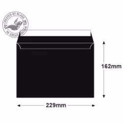 Blake Creative Colour 45314 enveloppe C5 (162 x 229 mm) Noir