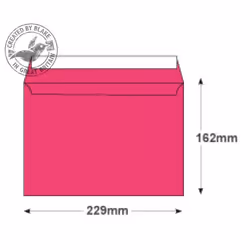 Blake Creative Colour 45302 enveloppe C5 (162 x 229 mm) Rose