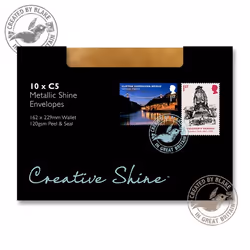 Blake Creative Shine 45313 enveloppe C5 (162 x 229 mm) Or
