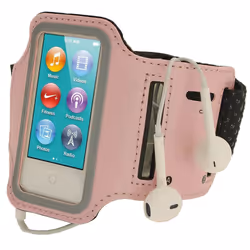 iGadgitz A2044, Boîte à brassard, Rose, Apple, Apple iPod Nano 7th Generation, Néoprène, 6,35 cm (2.5")