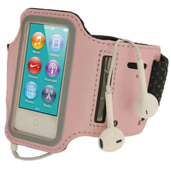 iGadgitz A2044 Housse pour lecteurs MP3/MP4 Boîte à brassard Rose Néoprène