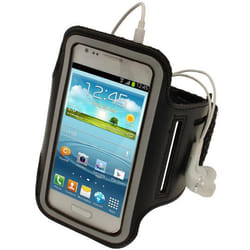 iGadgitz U2095 coque de protection pour téléphones portables Boîte à brassard Noir