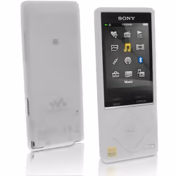 iGadgitz U3294, Coque de protection, Transparent, Sony, Walkman NWZ-A15, Silicone, 5,59 cm (2.2")