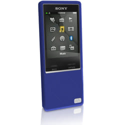 iGadgitz U3296 Housse pour lecteurs MP3/MP4 Bleu Silicone