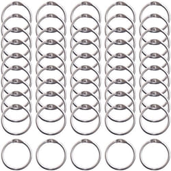 Anneaux de Reliure - IGADGITZ - U7167 - Métalliques - Argent - 50pcs