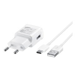 Samsung EP-TA20EWE chargeur d'appareils mobiles Universel Blanc Secteur Charge rapide Intérieure