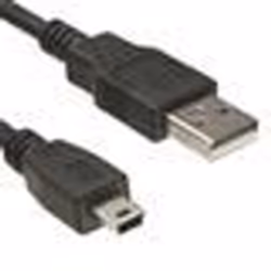 Câble de connexion - LOGILINK - Mini USB 5 broches - 18 m - Charge et synchronisation - USB 2.0