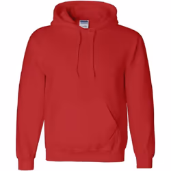 Sweatshirt à capuche Gildan pour homme (Rouge)