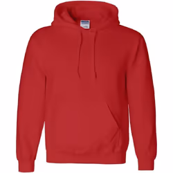 Sweatshirt à capuche Gildan pour homme (Rouge)