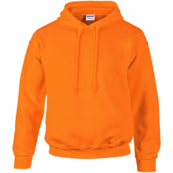 Sweatshirt à capuche Gildan pour homme (Orange sécurité)