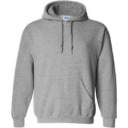 Sweatshirt à capuche Gildan pour homme (Gris sport)