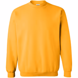 Gildan - Sweat - Unisexe (Jaune foncé)