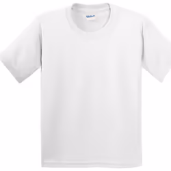 Gildan - T-Shirt doux - Enfant (Blanc)
