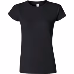 Gildan - T-shirt à manches courtes - Femmes (Noir)