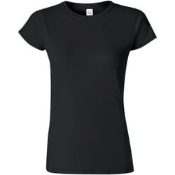 Gildan - T-shirt à manches courtes - Femmes (Noir)