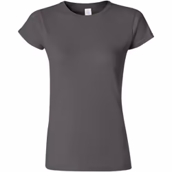 Gildan - T-shirt à manches courtes - Femmes (Gris foncé)