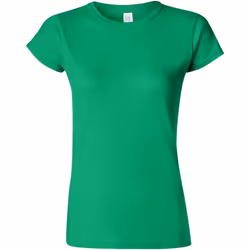 Gildan - T-shirt à manches courtes - Femmes (Vert irlandais)