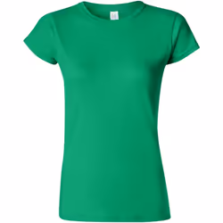 Gildan - T-shirt à manches courtes - Femmes (Vert irlandais)