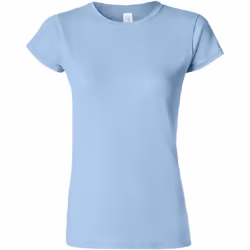 Gildan - T-shirt à manches courtes - Femmes (Bleu clair)