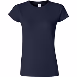 Gildan - T-shirt à manches courtes - Femmes (Bleu marine)