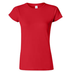 Gildan - T-shirt à manches courtes - Femmes (Rouge)