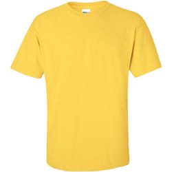 Gildan - T-shirt à manches courtes - Homme (Jaune)