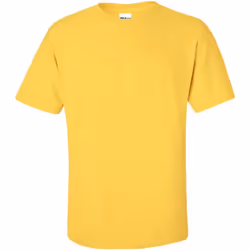 Gildan - T-shirt à manches courtes - Homme (Jaune)