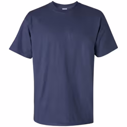Gildan - T-shirt à manches courtes - Homme (Bleu marine chiné)